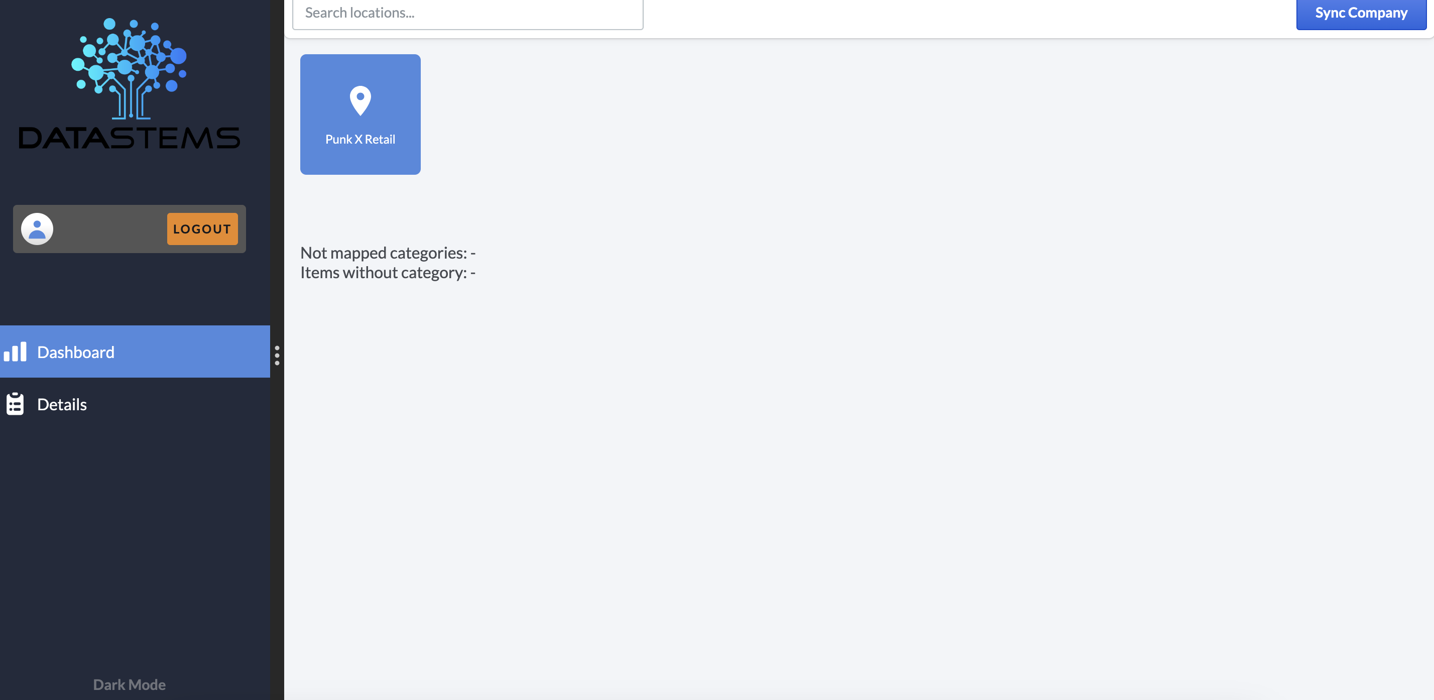 Data Stems PMS Dashboard